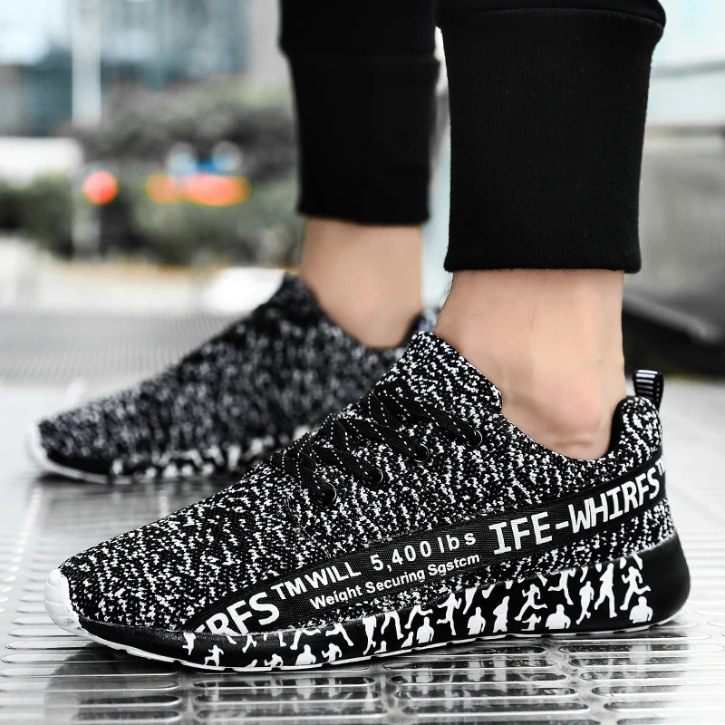

New Arrival 2021 Men And Women Gym Sneakers Mesh Male Running Shoes Large Size Sports Men Shoes Light Weight Womens Trainers