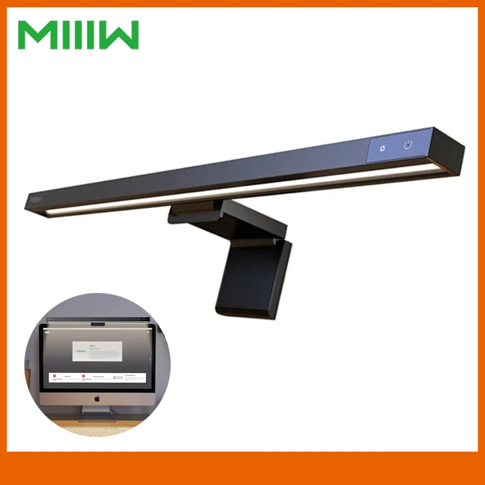 MIIIW Экран бар светодиодный настольная лампа чтение регулируемые подвесной