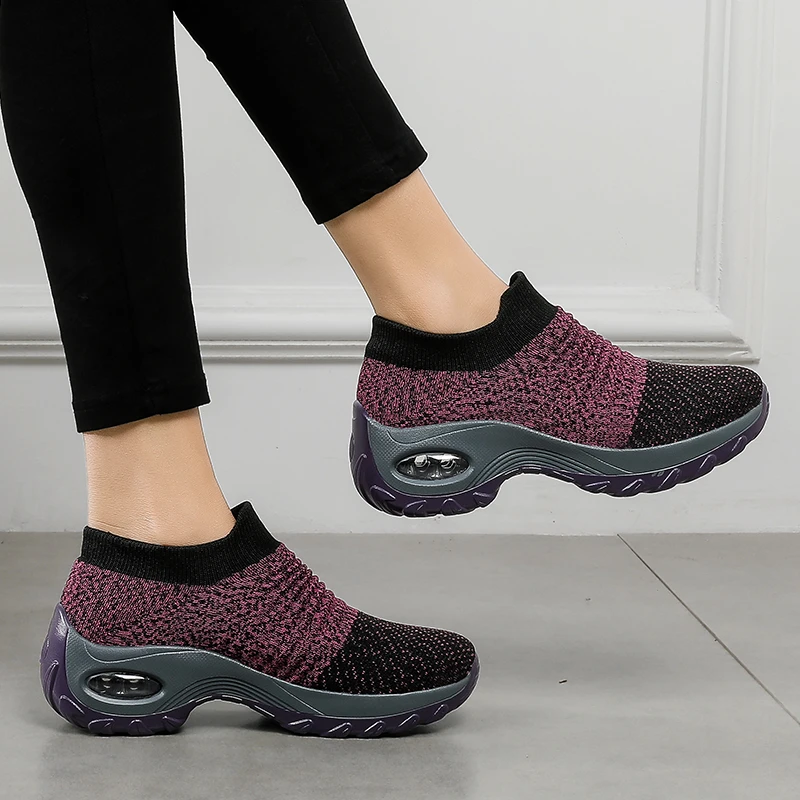 tenis mujer cheap 2020 Flats Sneakers Shoes Tennis shoes for Women Walking Fitness Anti-Skid Trainers zapatillas feminino | Спорт и