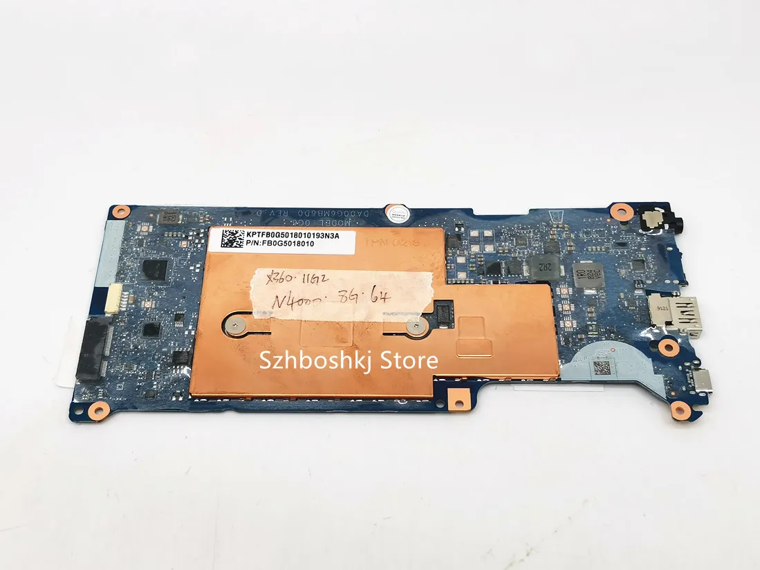 

L53192-001 For HP CBX360 11 G2 Laptop motherboard W/ Calyon N4000 CPU 8GB DA00G6MB6D0 Main board Tested OK