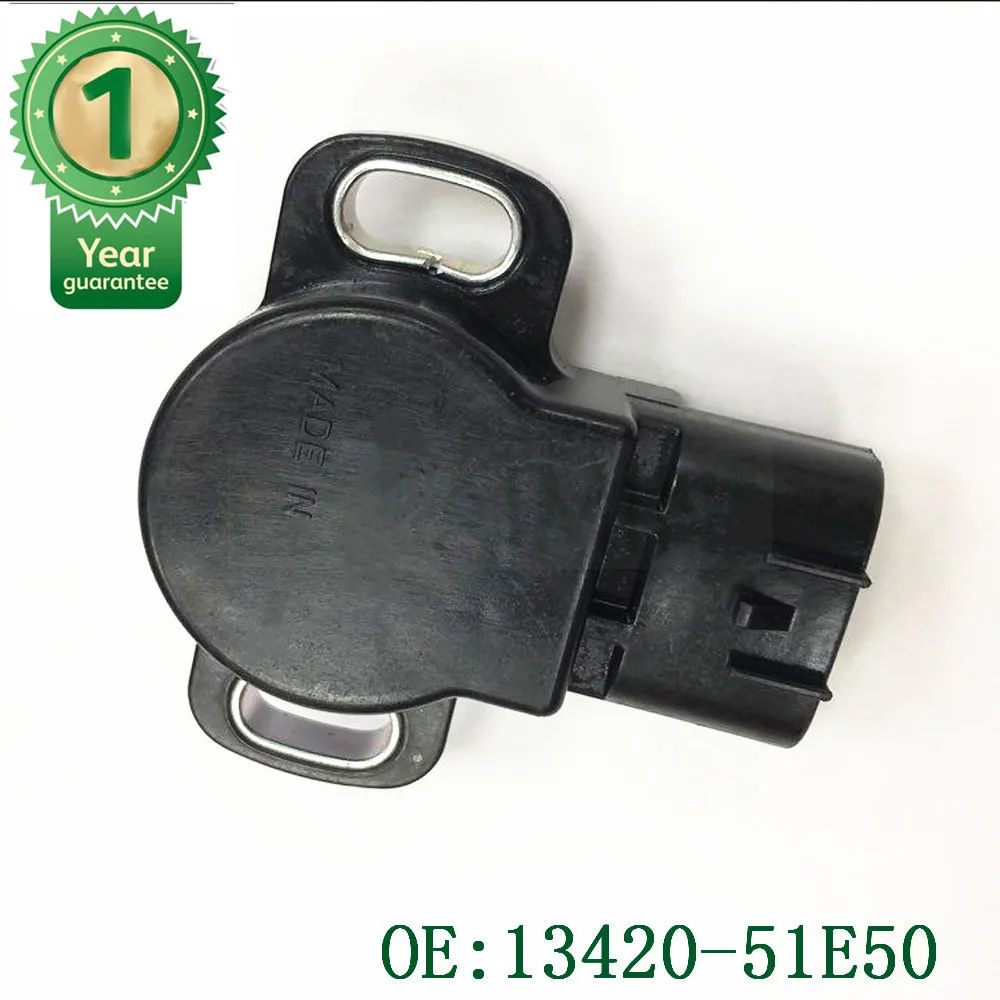 Оригинальный Датчик положения дроссельной заслонки датчик TPS 13420-51E50 1342051E50 для
