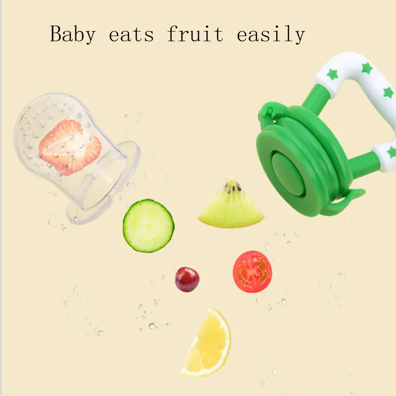 Baby fresh food pacifier feeder fruit and vegetable music silicone bean device | Мать и ребенок