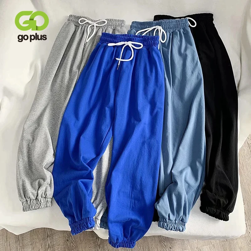 

GOPLUS Pants Korean Fashion Sweatpants Plus Size Loose Harem Pants Women Korte Broek Pantalon Pour Femme Broeken Dames C11528