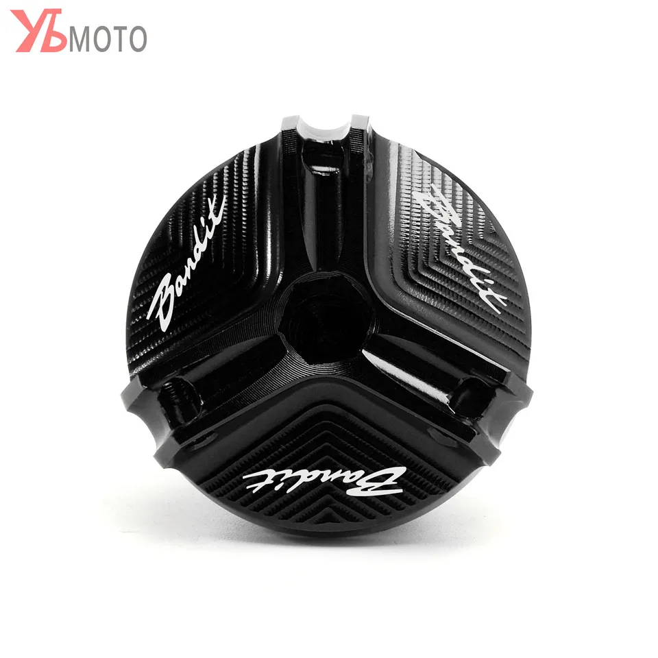 Заливочного отверстия Кепки для SUZUKI Bandit 400 600 650 1200 1250 1250S Аксессуары для мотоциклов двигателя маслосливную пробку сливная Гайка Крышка для чашки