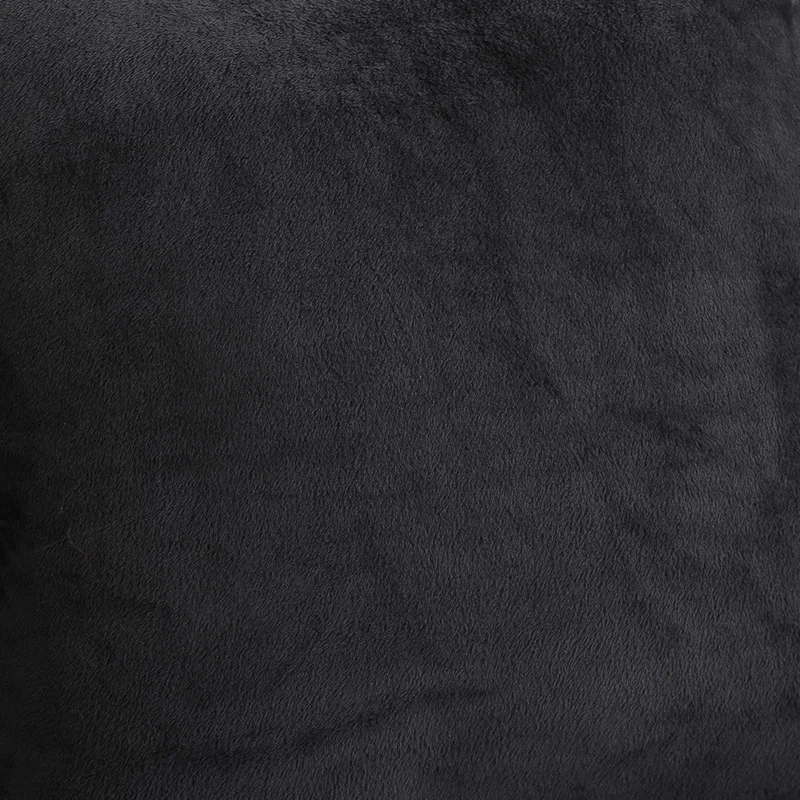 black Бархатный плюшевый l-образный чехол для дивана для гостиной, эластичный чехол для дивана, шезлонг, угловой чехол для дивана, стрейч - Цвет: black