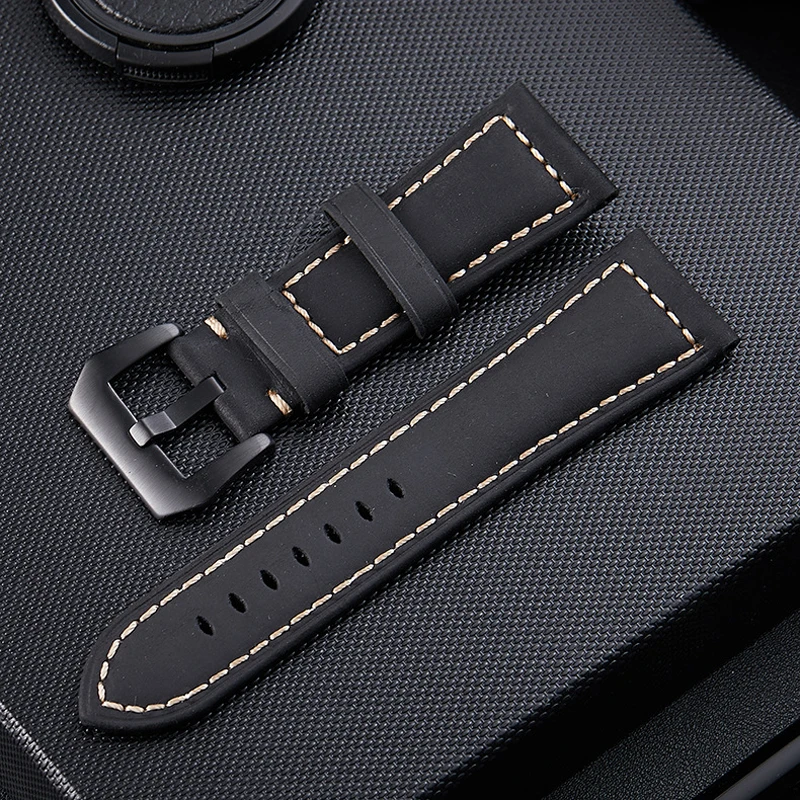 Ремешок из коровьей кожи для наручных часов Panerai Samsung спортивный браслет супер