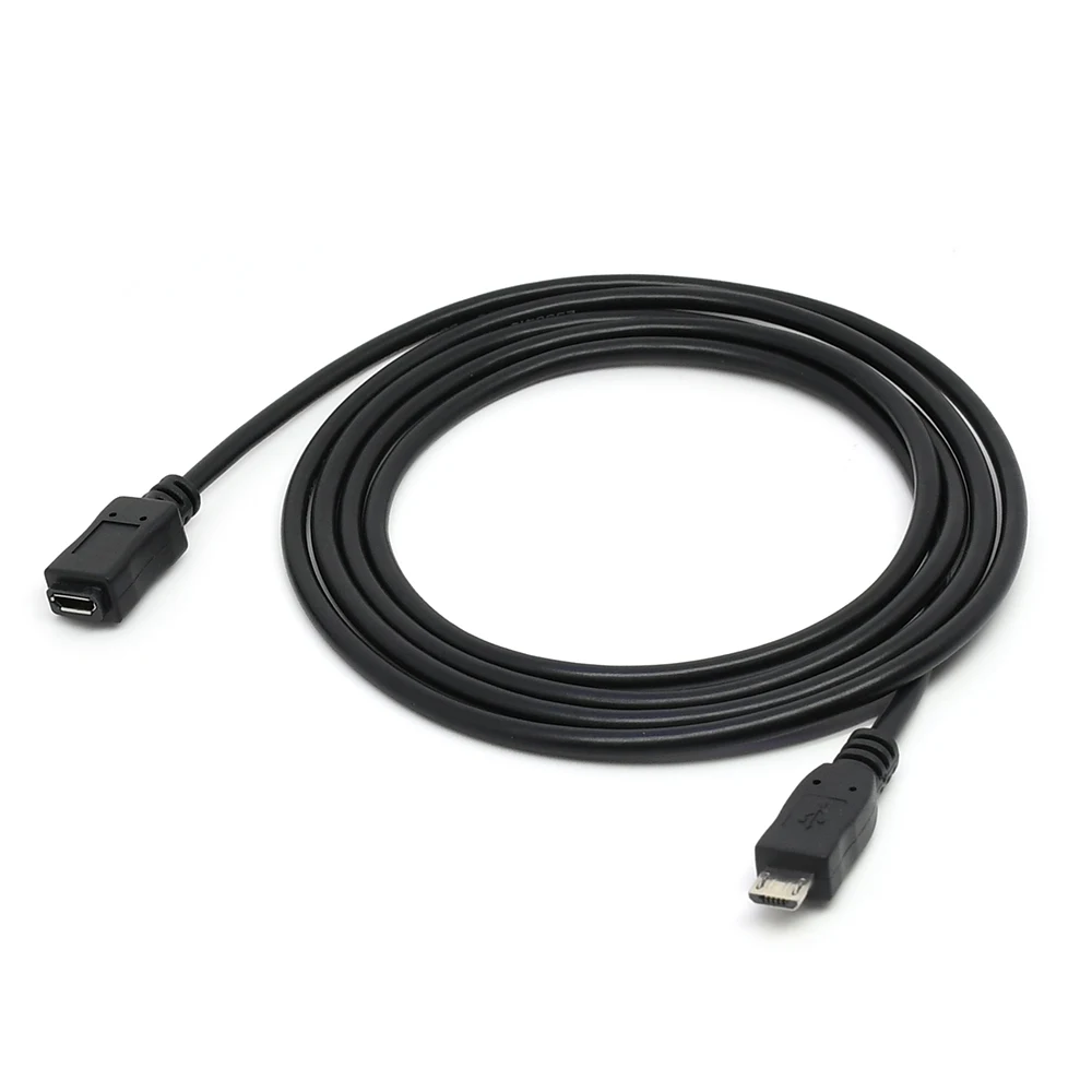 50 см 150 микро USB 2 0 5Pin папа к женскому Удлинительный кабель полный Pin подключен для