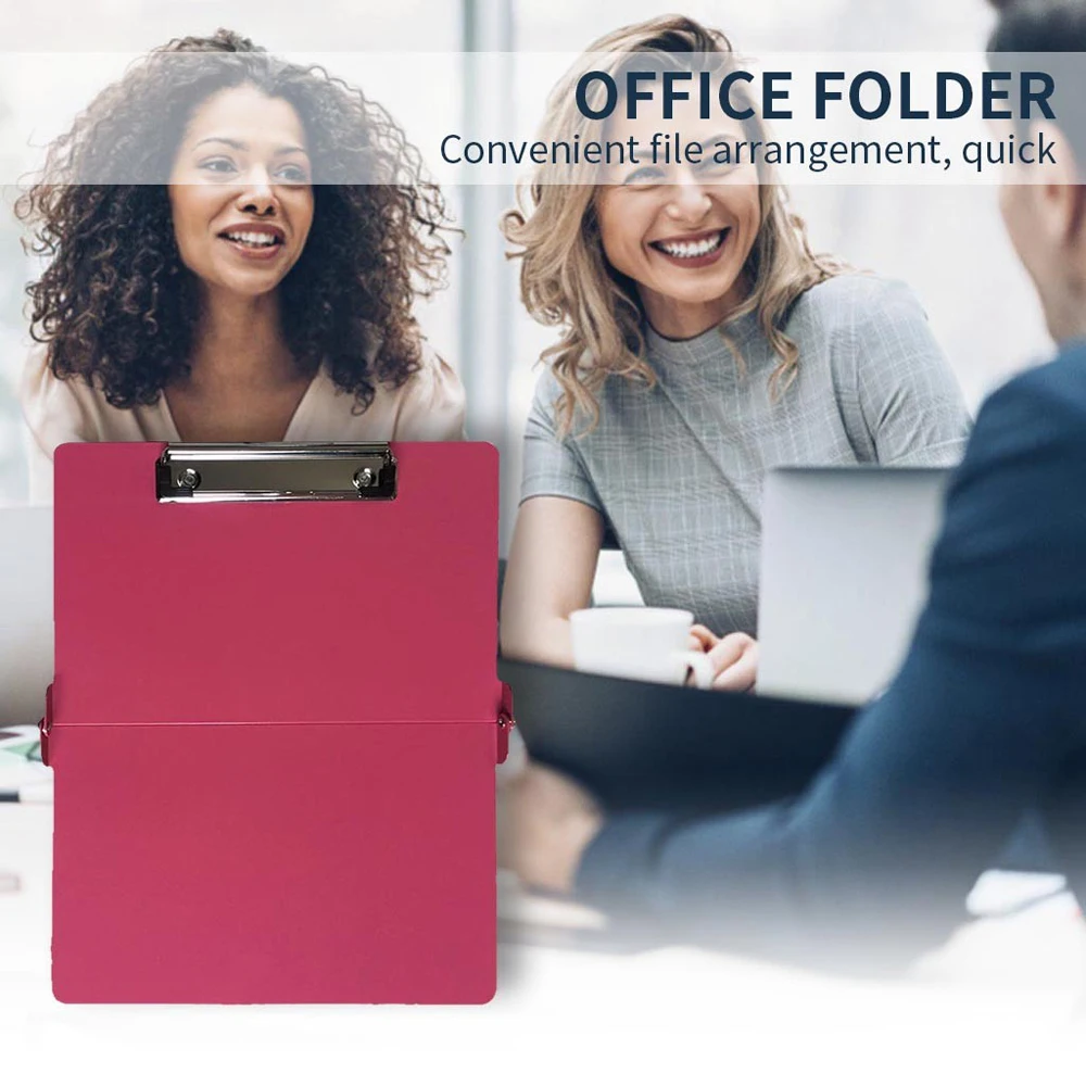 A4прочная папка для бумаг из алюминиевого сплава складная кормления с быстрой