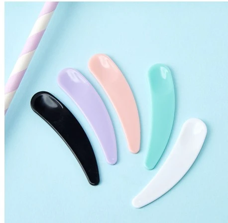 Маленькая ложка с полумесяцем копания палочка для маски мороженого