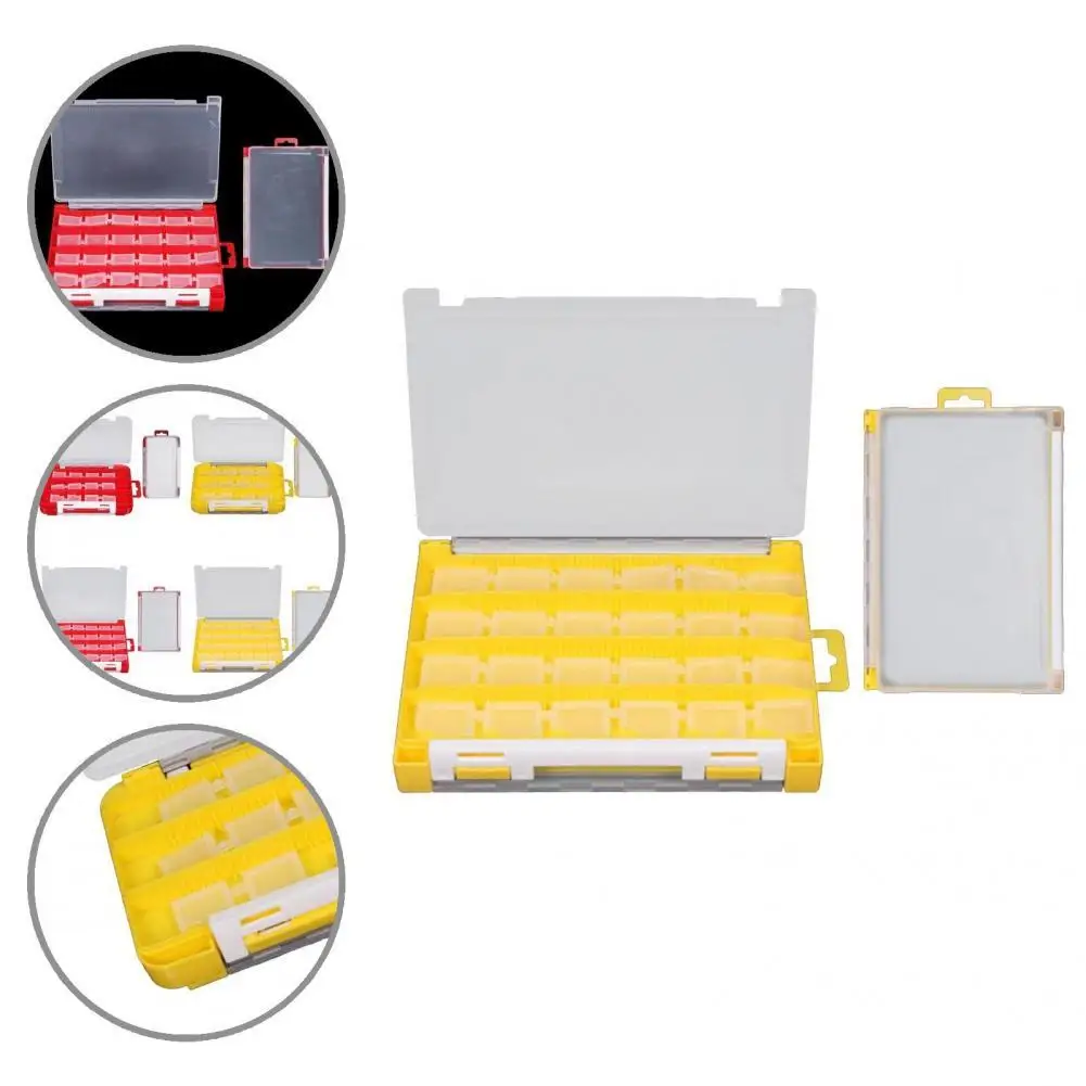 

Портативная съемная коробка для рыболовных снастей с несколькими сетками