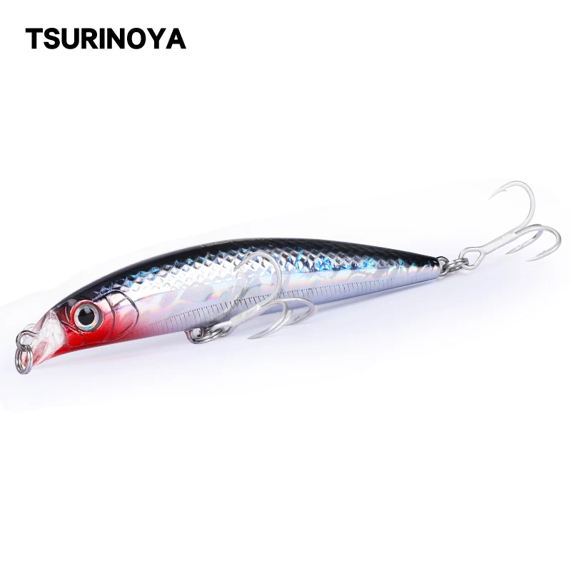 TSURINOYA 90 мм 10 г мелкая рыболовная приманка популярная модель плавающая Minnow DW18