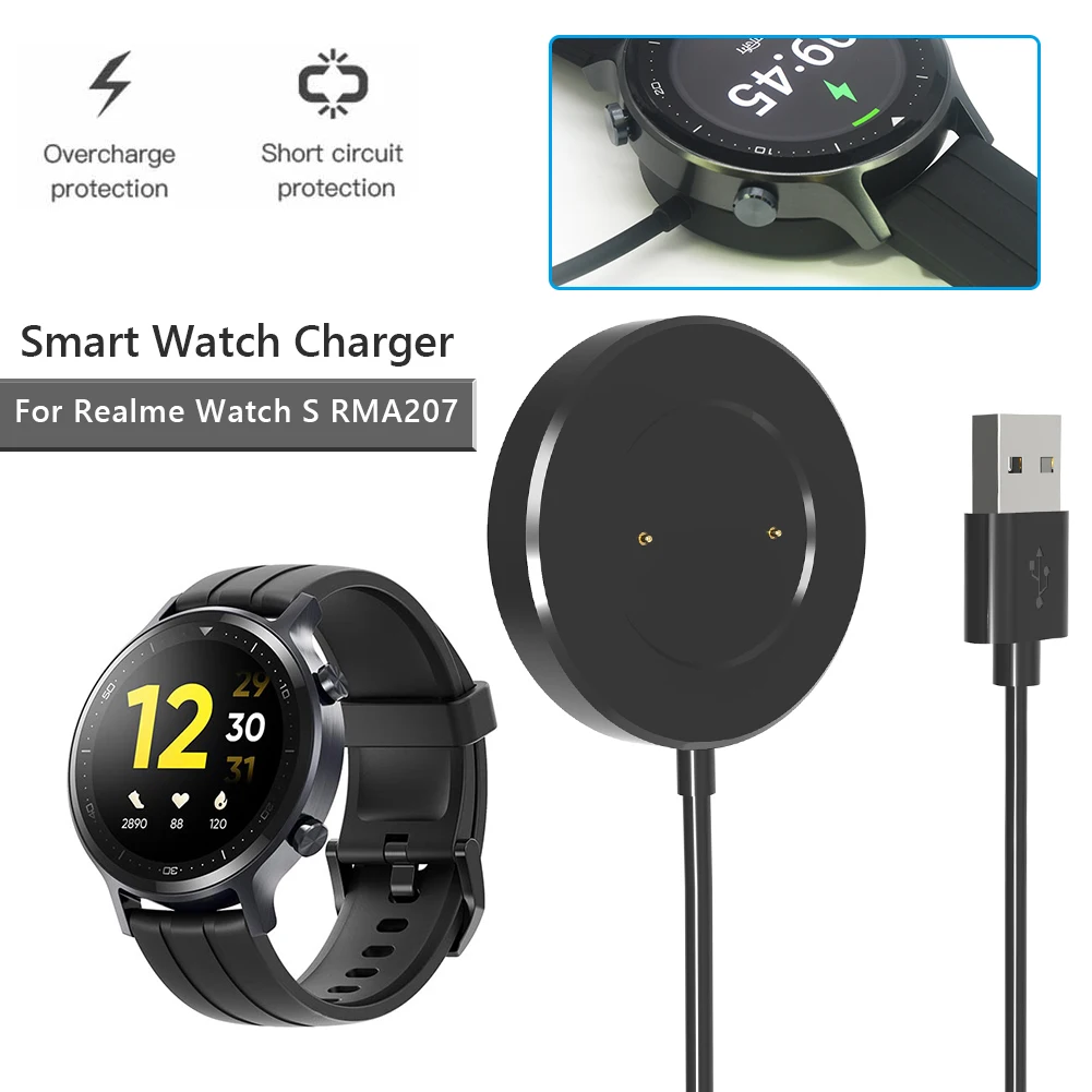 

Магнитный зарядный USB-кабель для смарт-часов Realme Watch S RMA207, 1 м