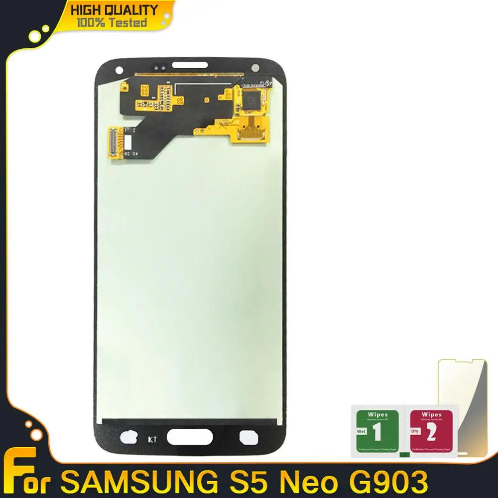 Новый ЖК дисплей HD AMOLED для Samsung Galaxy S5 Neo G903 G903F 100% протестированный рабочий