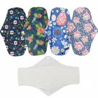 Прокладки гигиенические simfamily из бамбукового волокна, многоразовые прокладки для менструального периода, 5 шт.