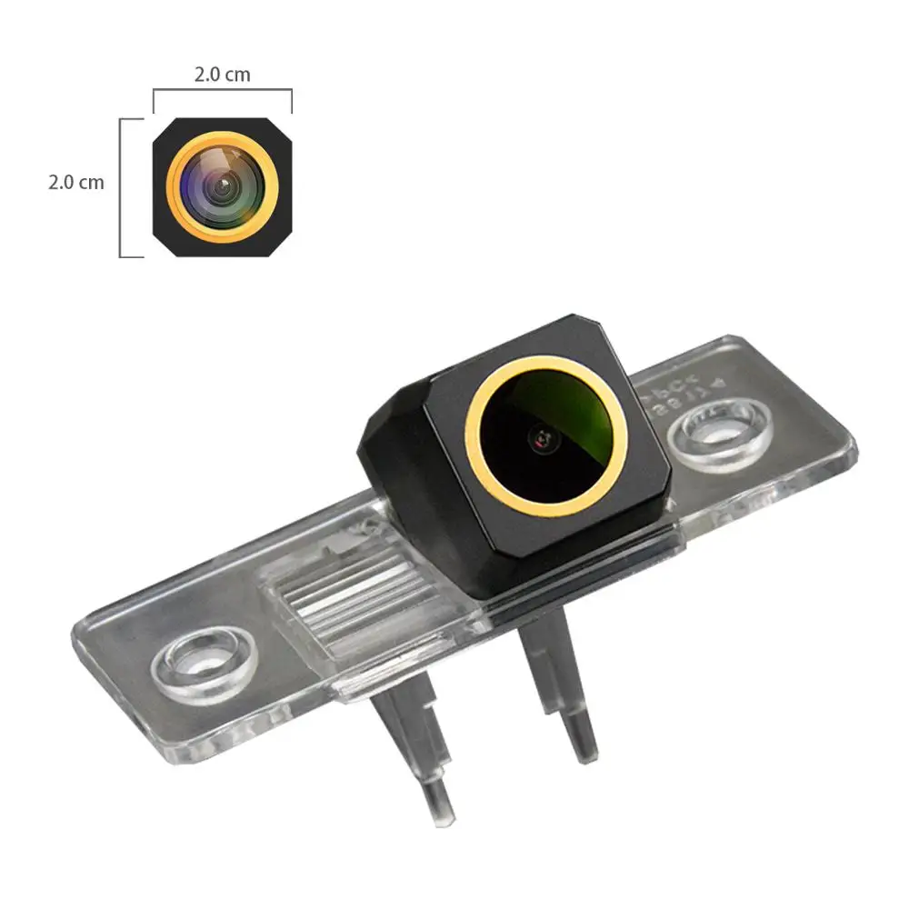 Золотая камера заднего вида HD 1280x720p для VW Tiguan Touareg Golf 4 Bora Polo Passat B5 b6 Skoda Fabia Combi 6Y