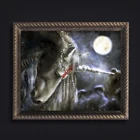 Алмазная живопись, Новое поступление, фантазия, полная Алмазная вышивка, мозаика, наборы для вышивки крестиком, единорог, Фантастическое искусство, Готический Декор для дома