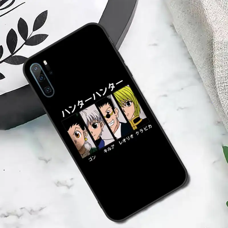 

Hunter X Hunter anime manga Phone Case For Huawei honor Mate P 10 20 30 40 i 9 8 pro x Lite smart 2019 nova 5t