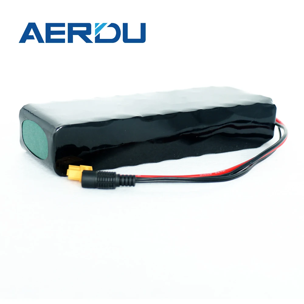 

AERDU 36V 7Ah 450Watt 10S2P 18650 Li-ion mallest external battery pack ebike scooter unicycle escooter electric moped scooter