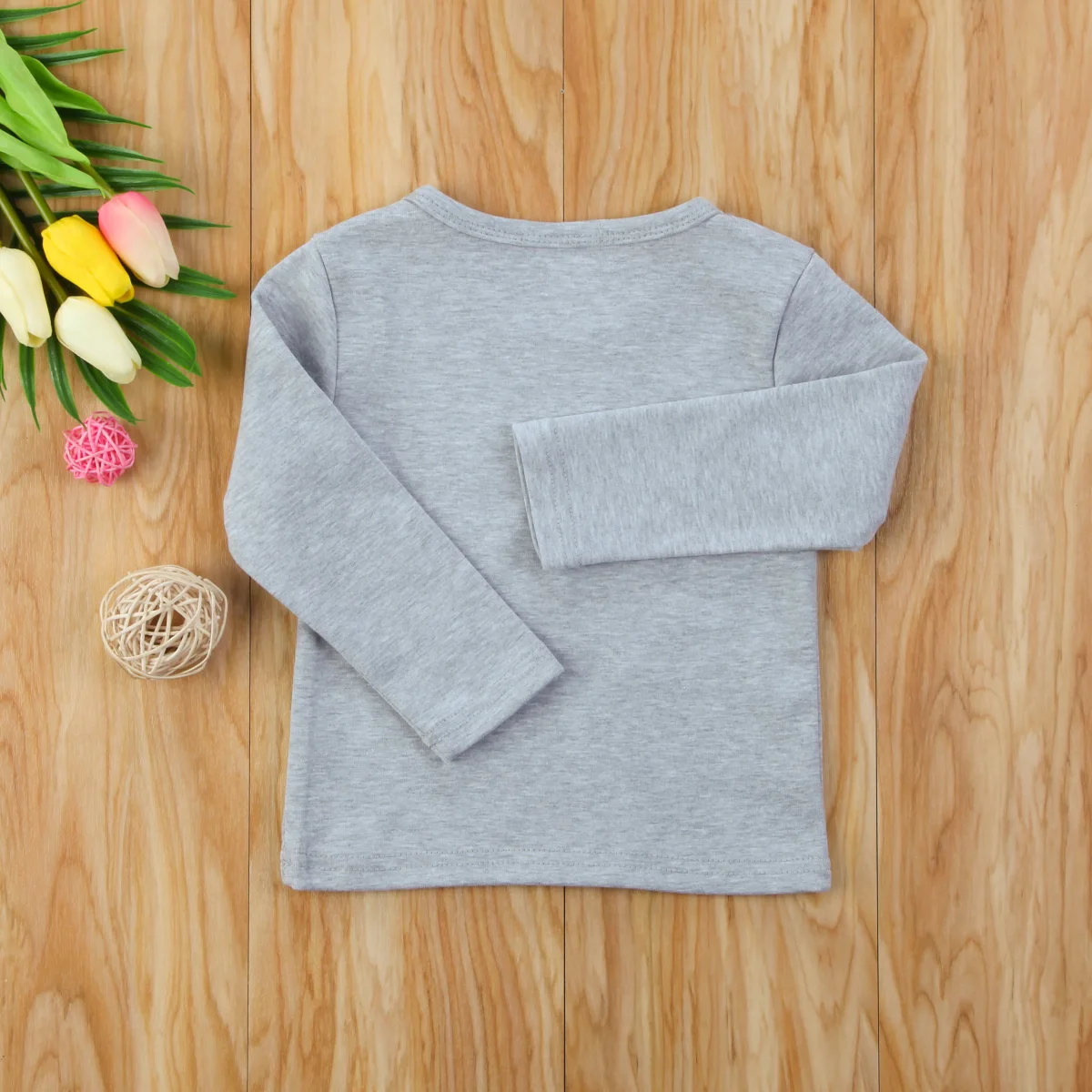 Pudcoco Brand Autumn Winter Solid Cotton T Shirt Baby Boys Girls Clothes Toddler Newborn Kids Long Sleeve Underwear Fee Shipping | Детская