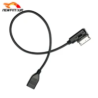 car ami music interface usb female audio cable adapter auto parts for mercedes benz car accessories