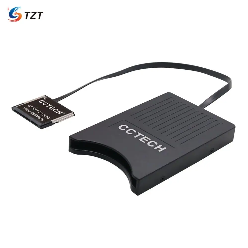 TZT Cannon URSA C300 1DX2 ARRI AMIRA Lexar CFAST на SSD адаптер преобразователь CFast 2 0 SSD|Голосовые модули