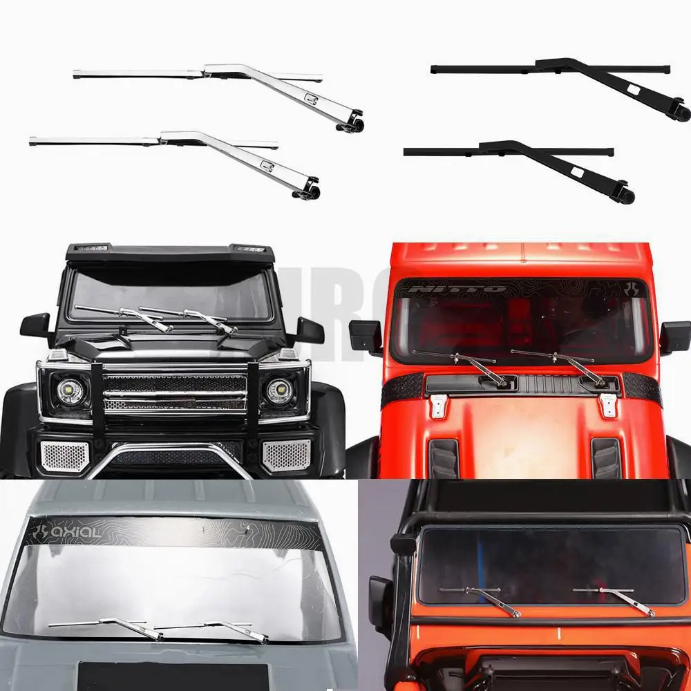 

CAPO axial SCX10 JKMAX Wrangler's exquisite simulation metal movable wiper for 1/10 1/8 RC tracked vehicle Trax For TRX-4 TRX-6