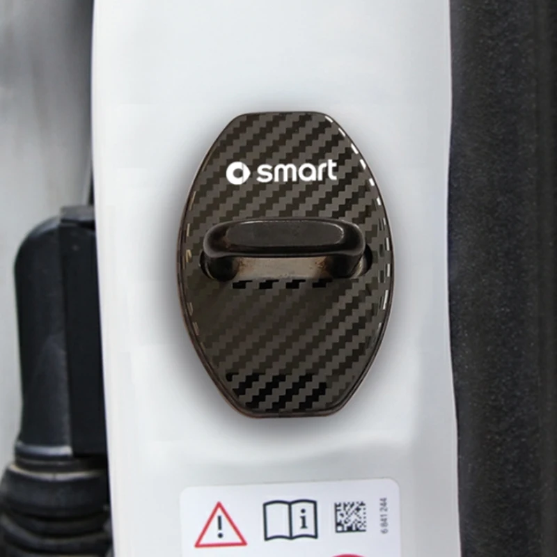 2 шт. авто-Стайлинг крышка дверного замка автомобиля Авто эмблемы чехол для Mercedes