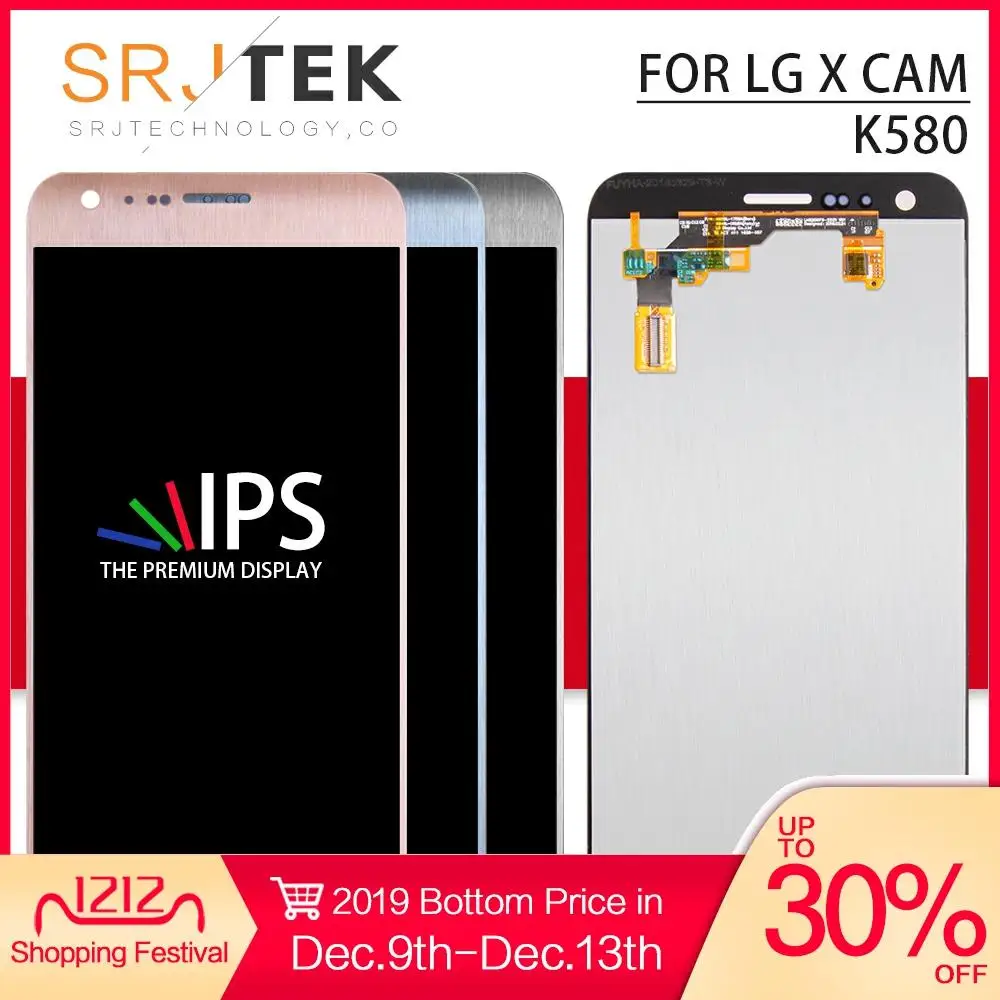 Srjtek For LG X CAM K580 LCD with Touch Screen Digitizer Sensor Assembly / Frame 5.2'' K580F Display K580DS K580Y | Мобильные