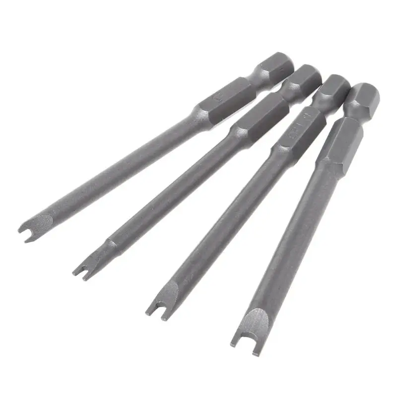 

50Pcs Extra Long Screwdriver Bit Set Hex Star Slotted Screwdrivers Tool Kit Professional