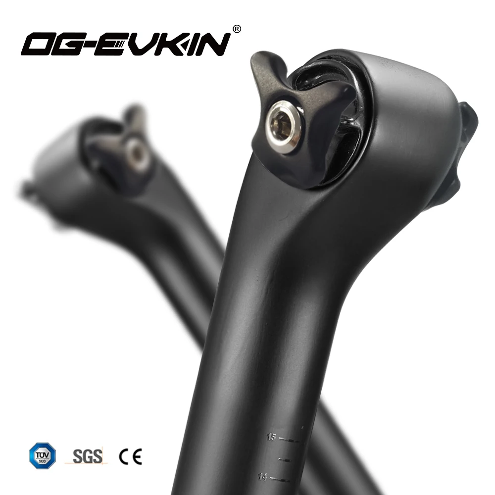 OG EVKIN SP 005/SP 006 карбоновый Подседельный штырь 20 мм смещение 27 2/31 6 7x7 дорожный