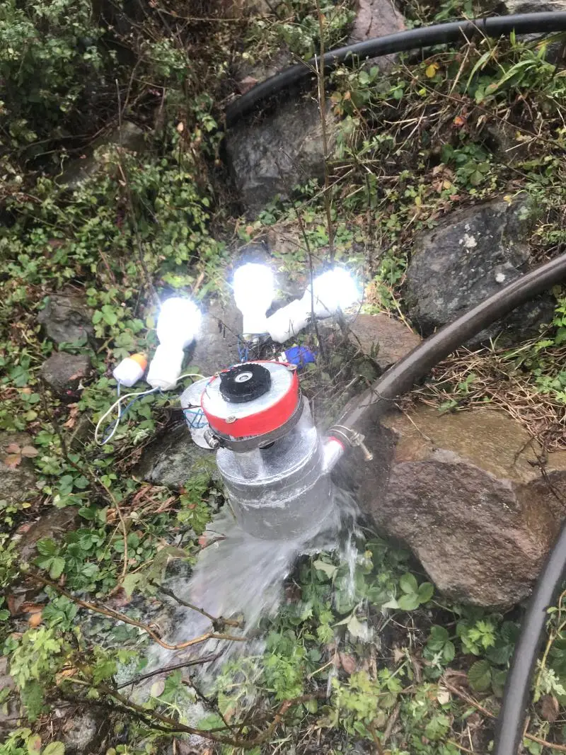 

Aluminum alloy 300 tile hydroelectric generator 220 FuChong mobile lighting