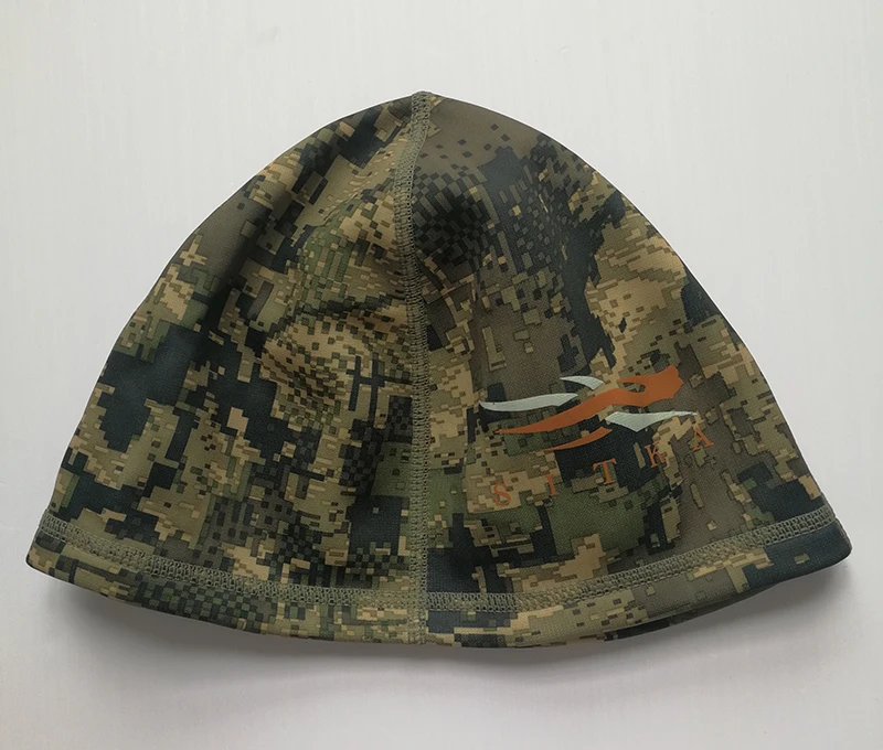 Huanglv Camo Мужская Sitka охотничья шляпа мужская Sitka шляпа ветрозащитная Водонепроницаемая Теплая Флисовая шапка Универсальный Размер людей - Цвет: Huanglv Camo