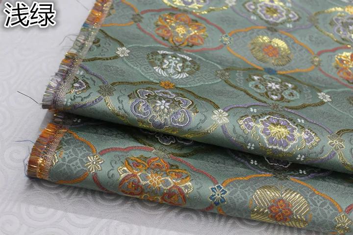 Кукла в кимоно Cheongsam декоративный ручной кружевной пояс Материал Ткань для поделок жаккардовая парча шелковая ткань японский и корейский стиль