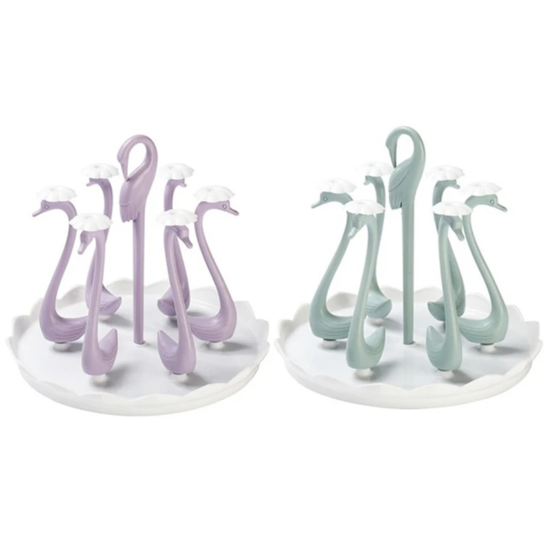 

Креативный круглый держатель для чашки в виде лебедя, простой держатель для слива, бытовая полка, пластиковый держатель для чашки