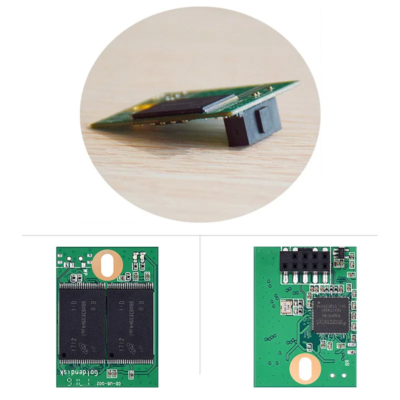 USB накопитель Goldendisk 64 ГБ оригинальный SSD внутренний 9 контактов твердотельная