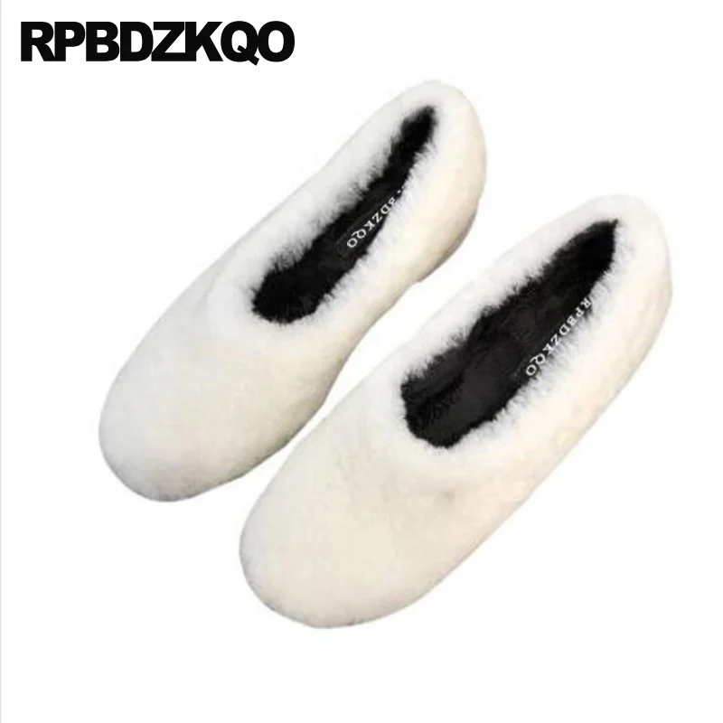 Женские дизайнерские туфли без застежек черные или коричневые с круглым носком