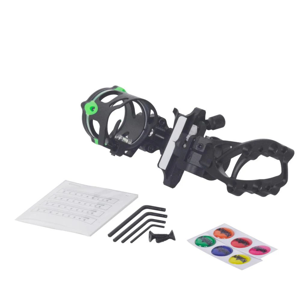 Открытый лук из сплава одноконтактный легкий прицел с одной иглой для стрельбы