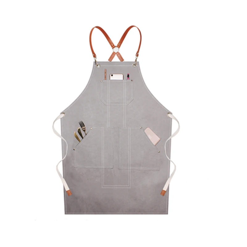 Senyue waterproof apron kitchen for women men Hairdresser Chef Bartender Carpenter Barista Painter adult bibs | Дом и сад