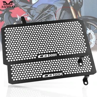 motorcycles cnc water tank guard radiator guard grille protection accessories for honda cb 300r 250r cb300r cb250r abs 2019 2021