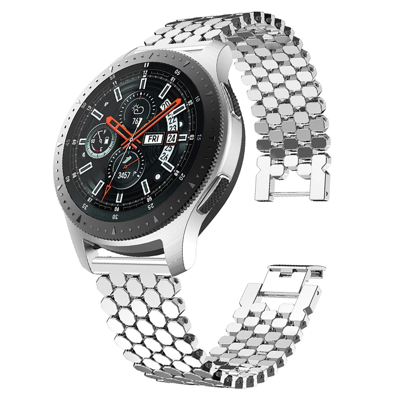 Ремешок для часов Samsung Gear S3 Classic/S3 Frontier 22 мм ремешок из нержавеющей стали Galaxy 46