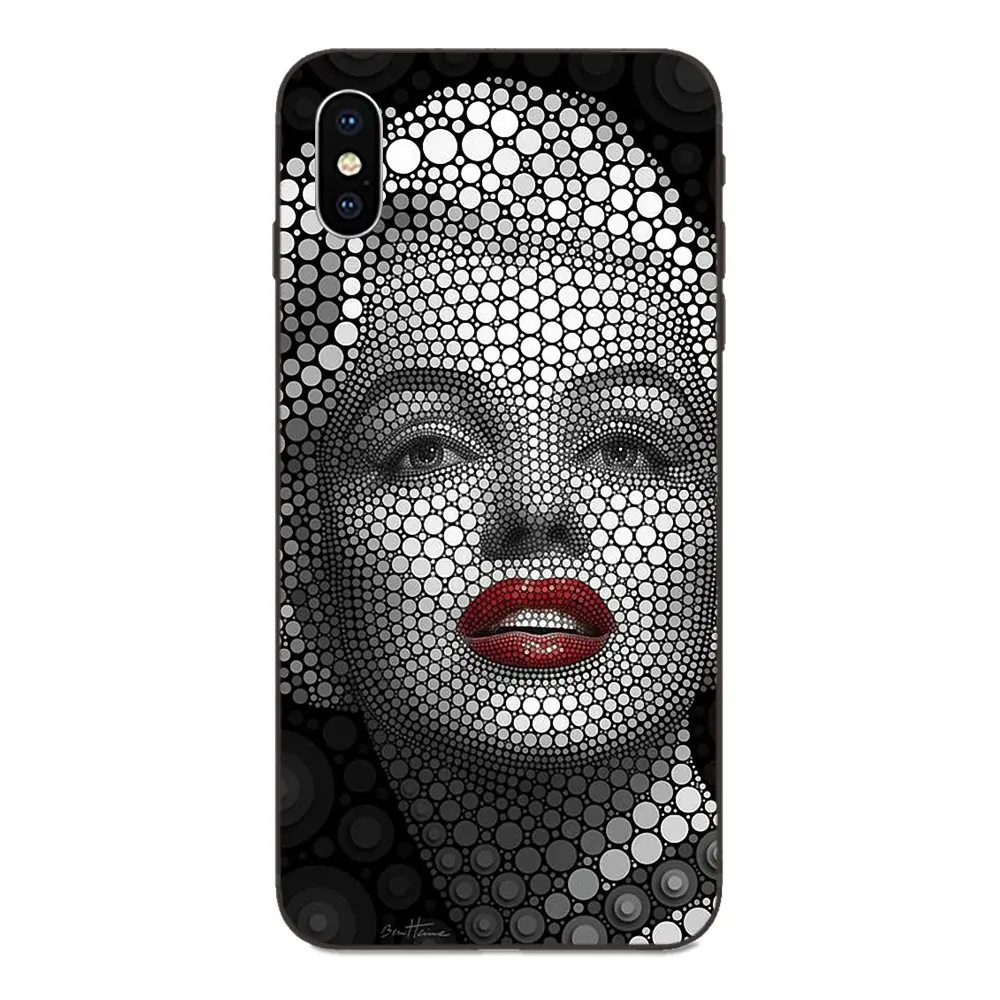 Мягкий чехол для huawei mate 9 10 20 P8 P9 P10 P20 P30 Lite Mini Play Pro P smart Plus Z 2017 2019 Мэрилин Монро с