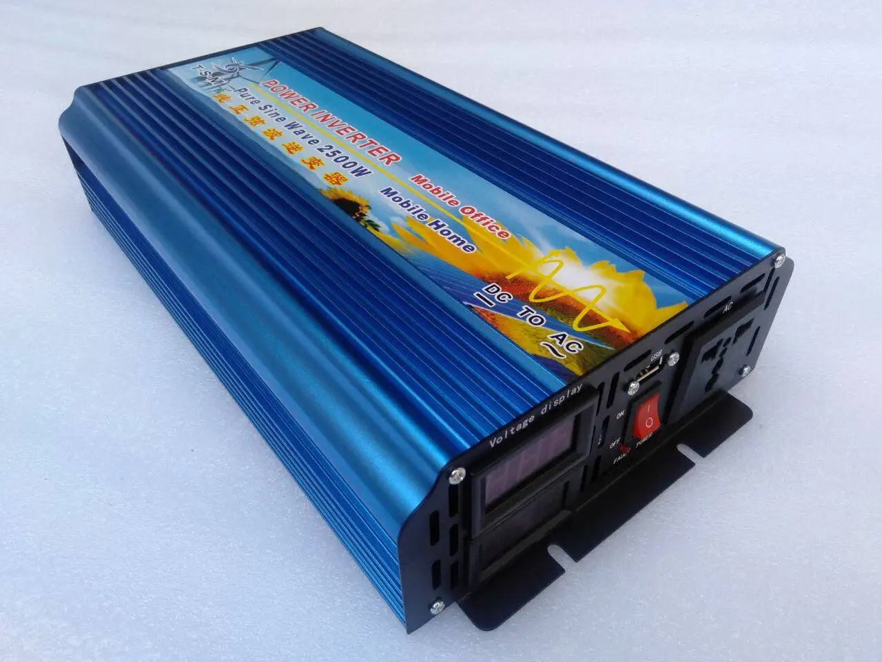 

2500W Pure Sine Wave dc/ac Inverter Peak Power 5000W DC12v/24v/36V/48V to AC110V/220V 50HZ/60HZ Voltage Transformer