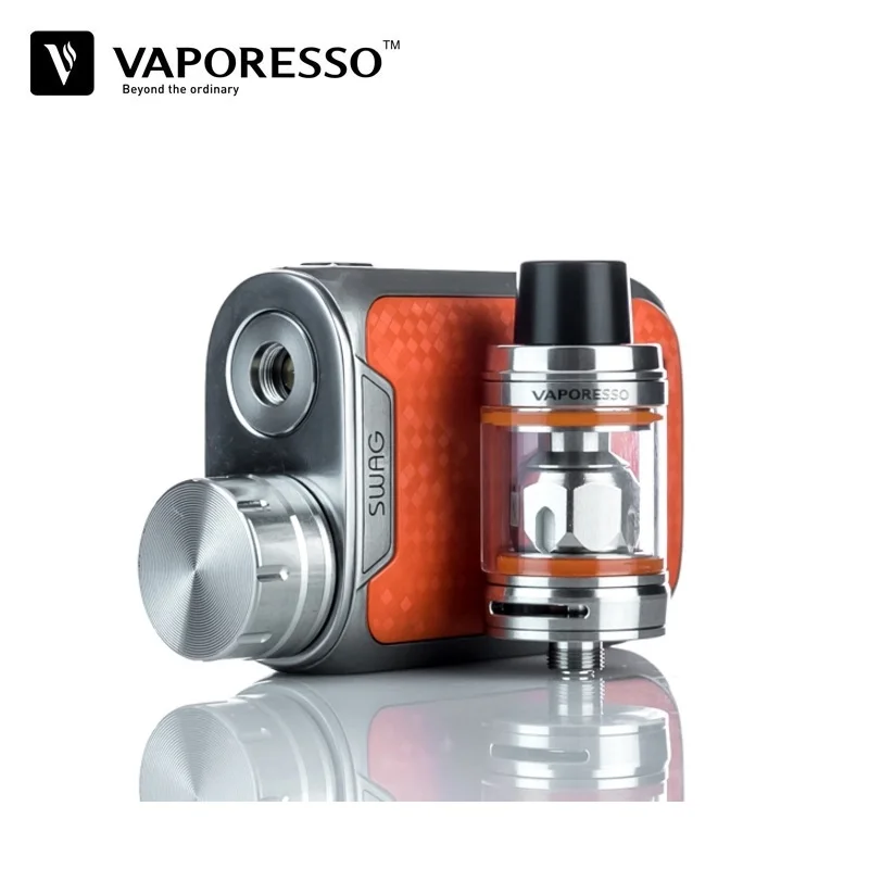 Оригинальная электронная сигарета Vaporesso Swag Kit 80 Вт 18650 коробка мод с 3,5 мл Vape Tank GT катушка испаритель электронная сигарета