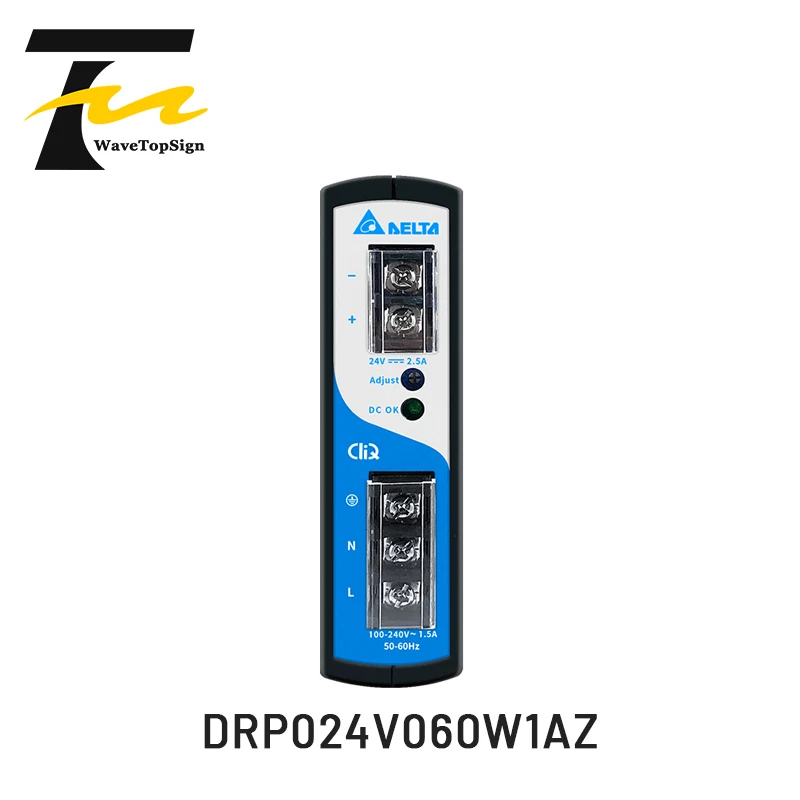 

Delta Switch Guide Power Supply DRP024V060W1AZ 24V 2.5A