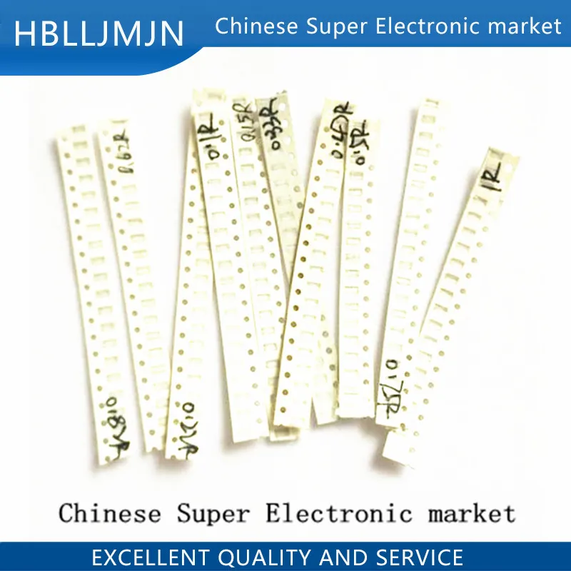 200 шт. 1% SMD резисторы набор в ассортименте 10 valuex20 = 1206 1R00 R820 R750 R620 R500 R470 R330 R220 R150 R100 |