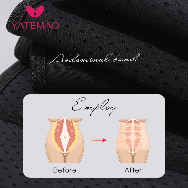 YATEMAO New Body Shaper Для женщин группа послеродовой живот грудью Пластика Управление