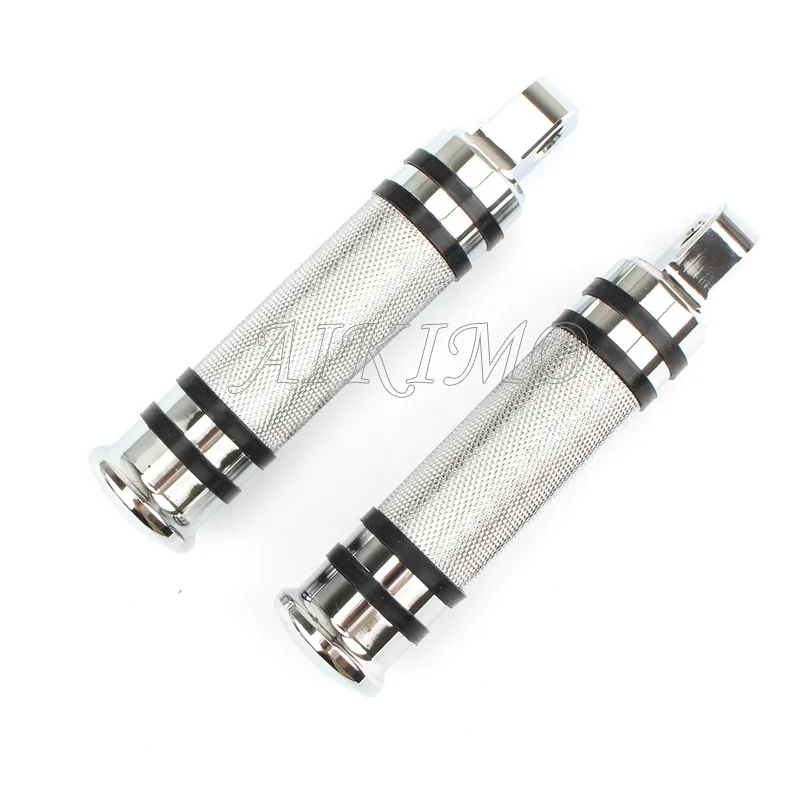 Универсальный черный подножник для мотоцикла подножки ног педали Harley Sportster 883 1200