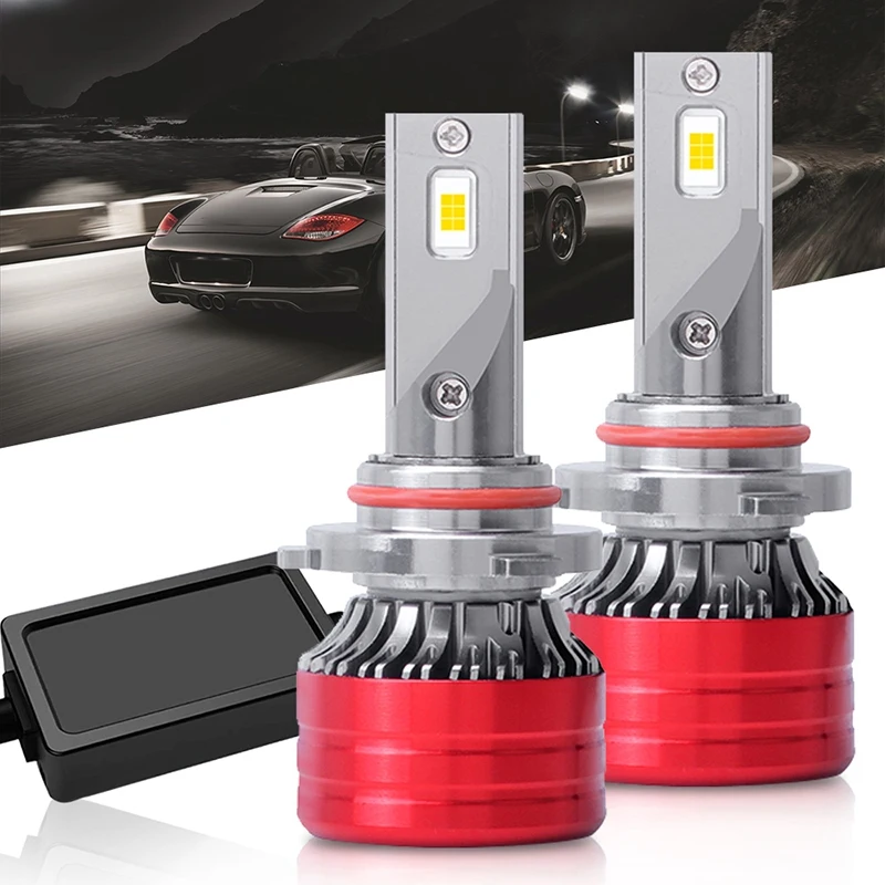 

Новый стиль светодиодный фар автомобиля F5 Автомобильный светодиодный светильник раздел обновления Универсальный Автомобильный фар 9005 HB3