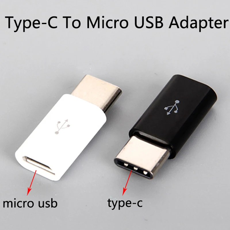 Адаптер с разъемом USB Type C на Micro Usb мини переходник OTG c для зарядки и передачи