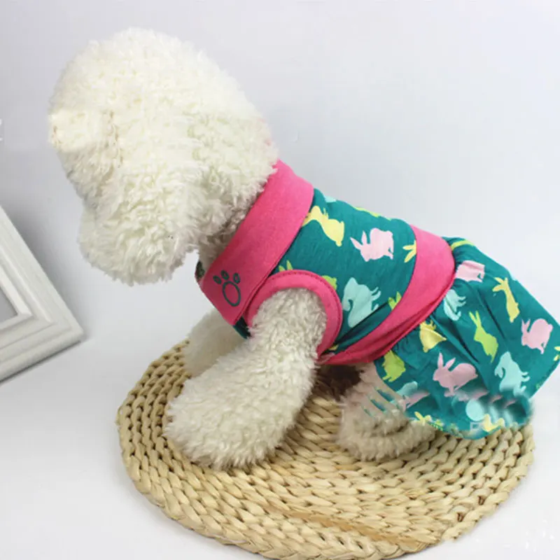 

Dog Clothes Cute French Bulldog Vest Coat Dresses Outfit Summer Spring Small Puppy Animal Pet Costume Product dog supplies